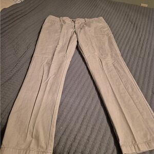 Old Navy Slim Khakis in Tan